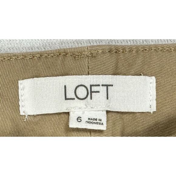 NWOT Loft Khaki The Monroe Slim Chino Ankle Pants Size 6 - Picture 4 of 13